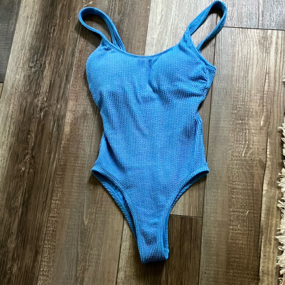 No Boundaries Blue Women Swim One Piece